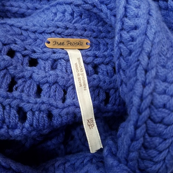 Free People Purple Northern Lights Knit Vest - Picture 6 of 7